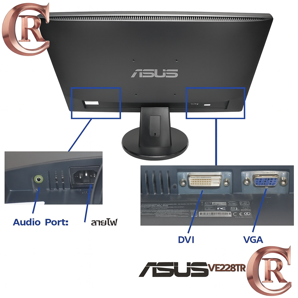 شاشة ASUS - في وضع العمل
