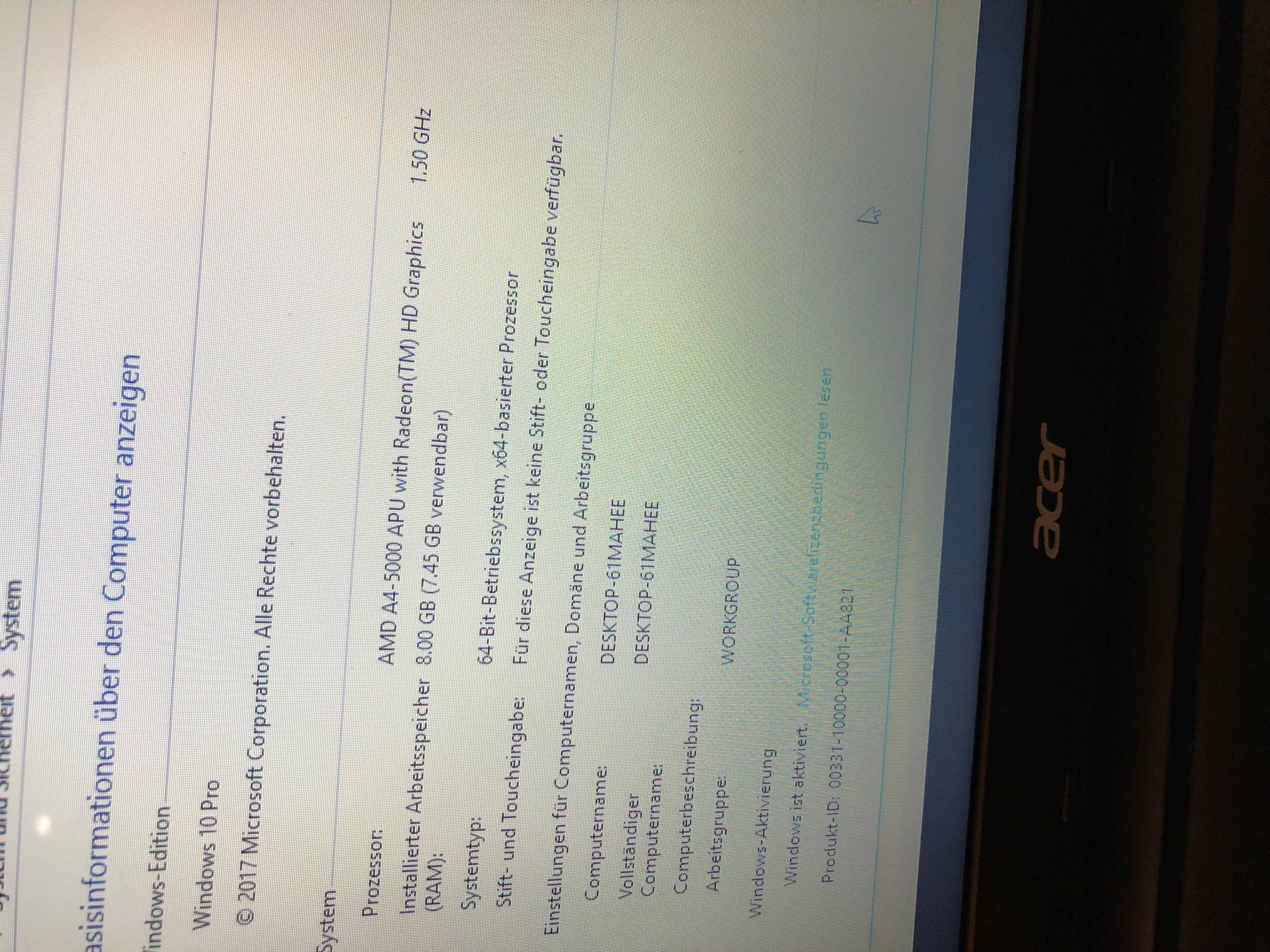 Acer A4-5000