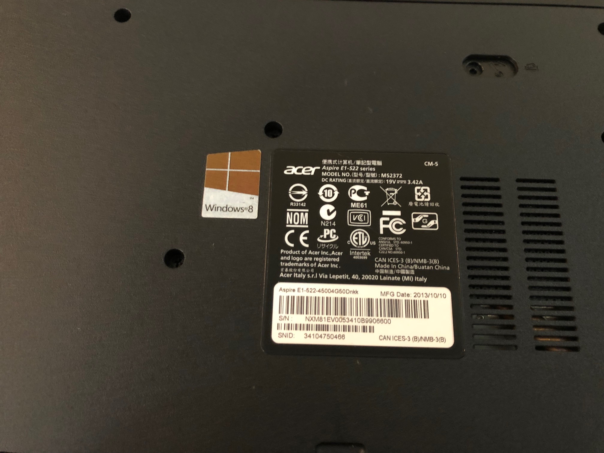 Acer A4-5000